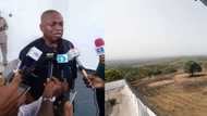 Security operatives put out wild bush fire close to Orji Uzor Kalu's country home