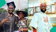 Adeleke Uni 1st-class graduate asks parents: “Can I follow my passion to write songs for Davido?”