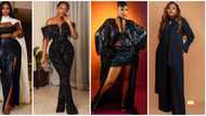 Glowing in black: 10 Nigerian fashionista celebrities slay in chic colour