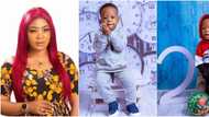 Actress Bidemi Kosoko excited as son turns 2 on Children's Day, shares cute photos