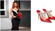 Going big for Valentine's Day: BBNaija star Mercy Eke rocks N400k designer shoes