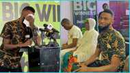 Video shows painter shedding tears after winning N395m aviator bet with just N2k