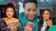 "I'm not showing off ": Nkechi Blessing shares reason she called son with iPhone 16 instead of 17