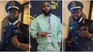 5 star general, 001 doings: Clip of Davido in his military outfit for his Lagos 'Timeless' show trends online