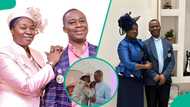 Romantic Moment Between Daniel Olukoya and His Wife at Her Birthday Celebration Elicits Reactions