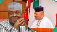 Group urges Saraki to refrain from statements on Akpabio-Natasha feud