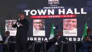 Rowdy session as Nigerians protest Okowa’s representation of Atiku at presidential debate, video emerges