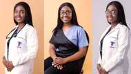 Stunning Nigerian lady causes traffic online as she graduates as medical doctor, shares adorable photos