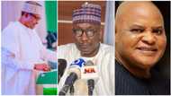 Updated: Court fixes date of hearing as top southeast senator challenges Buhari over his removal as NNPC chair