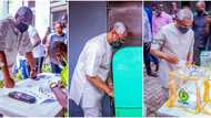 Lagos LG poll: Photos emerge from polling unit as Gbajabiamila casts his vote