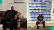 Man who kept 660 empty bottles of Aquafina water he drank gets rewarded after flaunting them online