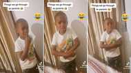 Emotional boy begs mum in video after he came home late from playing with his friends outside