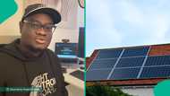 Despite 24/7 electricity in UK, Nigerian man abroad shares why he has 9 solar panels on his roof