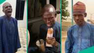 Nigerian man shouts, laughs loudly, after tasting sweet food, bears testimony to good life, clip trends