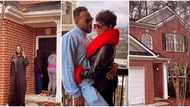 “Next na Beverly Hills”: Bolanle Ninalowo stuns his wife as he buys her a new house in the US, video trends