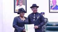 Justice Obot sworn in as Chief Judge of Akwa Ibom state