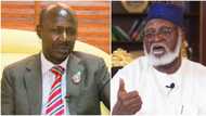 Former head of state Abdulsalami Abubakar reacts to Ibrahim Magu’s probe