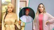 Regina Daniels goes clubbing with Oyinbo co-wife, dances together, fans react: "Yul Edochie's dream"