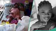 Nigerians give millions to pregnant lady whose husband used her hospital bills to buy dog and phone