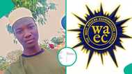 Boy who wants to join the Army displays his 2026 WAEC result, seeks answers