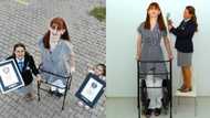 24-year-old Turkish lady becomes world's tallest living woman, she moves around in a wheelchair