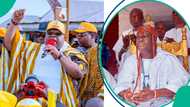 Osun 2026: Moment Adeleke prostrated for Ooni of Ife ahead of election triggers reactions