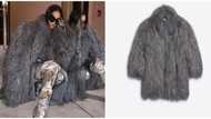 Kim Kardashian rocks N8.2m coat in first photos with boyfriend Pete Davidson