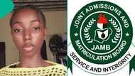 Lady who wrote JAMB exam 3 times in awe after seeing her 2026 UTME result, shares screenshot online