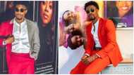 How to slay like a gentleman: BBNaija star Neo rocks unique suit to event