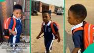 Nigerian mother enrols her nonverbal son in nursery school, posts video of his first day