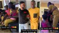 “Did he go their to cap or what?” Fans react to sweet moment BBNaija’s Chizzy met Ebuka’s family in his home