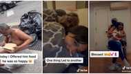 Beautiful lady "falls in love with homeless man" she took home in viral make-believe video
