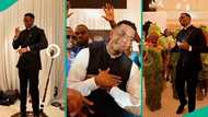Man who reportedly dropped big company, 2 degrees to become Reverend Father holds first Mass