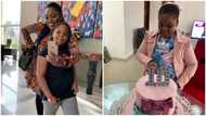 I wish her dad was here to see her - BBNaija Bisola says as she celebrates daughter's birthday