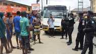 RRS officials take over Lagos streets, enlighten youth on COVID-19, social distancing (photo)