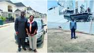 Social media users celebrate Nigerian female ride-hailing driver Comfort who was formerly a banker