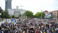Barcelona residents protest against mass tourism