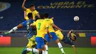 Colombia stars 'attack' referee after he 'assisted' Brazil to score in their Copa America win