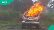 Breaking: Vehicle with over 1000 liters of illegal gas oil intercepted as Nigerian Army takes action