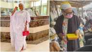 Mercy Aigbe receives wild applause from Nigerians as she feeds the less privileged