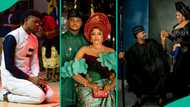 Video as Video Steve Crown speaks in tongues during pre-wedding photoshoot with fiancee, praise Nigerian women