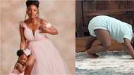 Singer Simi reacts as fans say she is pregnant after daughter Deja gave funny pose