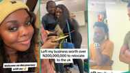 Nigerian lady leaves her N200m business, relocates to UK, makes workers emotional