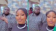 Nigerian lady trends on TikTok after showing off her newlywed husband: "Mine"