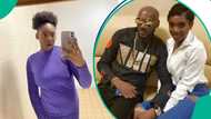 Annie Idibia's daughter reacts after actress removes 2Baba's tattoo