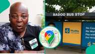 Google maps reflecting Olamide Baddo bus stop name change draws reaction: "U can't erase it"