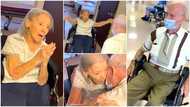Emotional moment couple married for 73 years reunite after being separated by COVID-19 pandemic in cute video