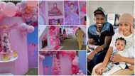 "I'll never be poor": Yetunde Barnabas throws lavish Barbie themed 1st birthday for daughter