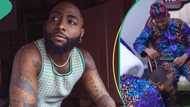 "Proper Yoruba man": Video of Davido repeatedly prostrating at family event in Ibadan trends