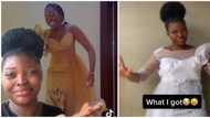 What I ordered: Lady left speechless following tailor's dress recreation